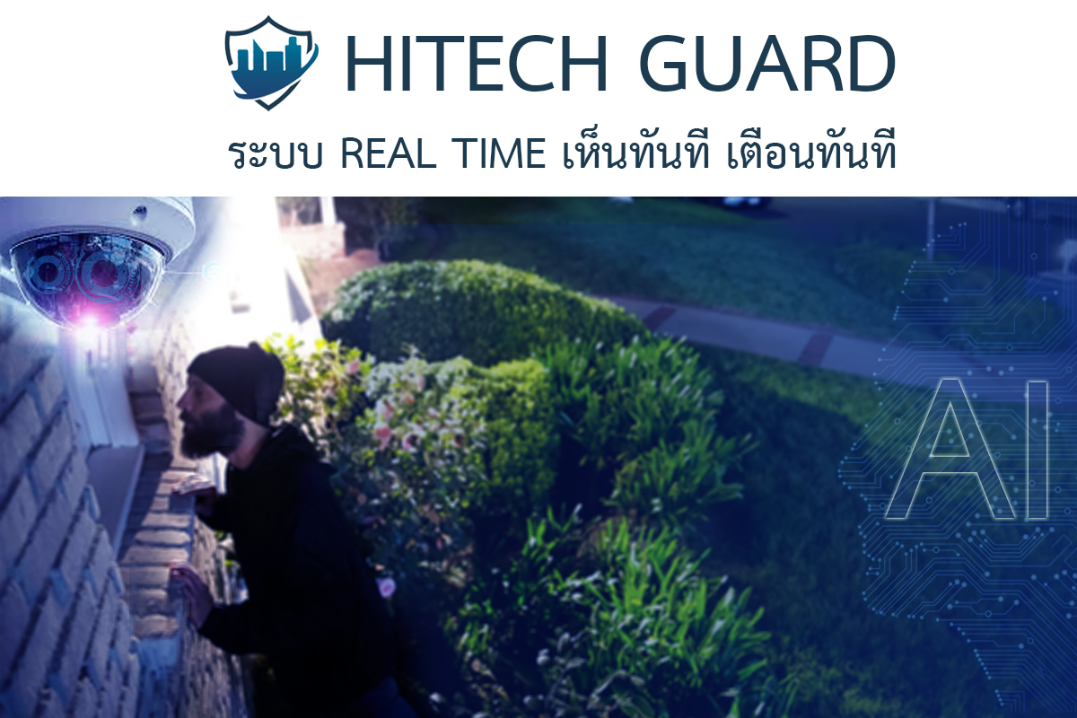HITECHGUARD ระบบ REAL TIME เห็นทันที แจ้งเตือนทันที